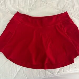 ZYIA Active Cherry Red Skirt